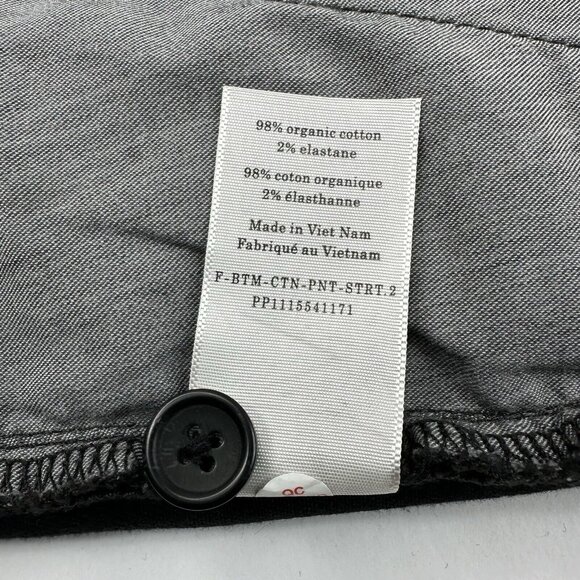 Everlane Women’s NWT Black The Straight-Leg 2 Denim Minimalist Pant 0/W26/L26 - Picture 8 of 13